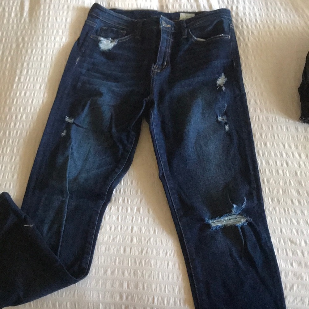 denim jeans ripped skinny